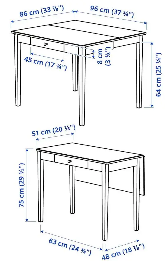 Set masa scaune Ikea Idanas/Ingolf/Hallarp 1+1 (Alb/Bej) - 8