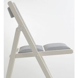 Set masa scaune Ikea Idanas/Terje Alb/Knisa Gri (1+1) Thumb