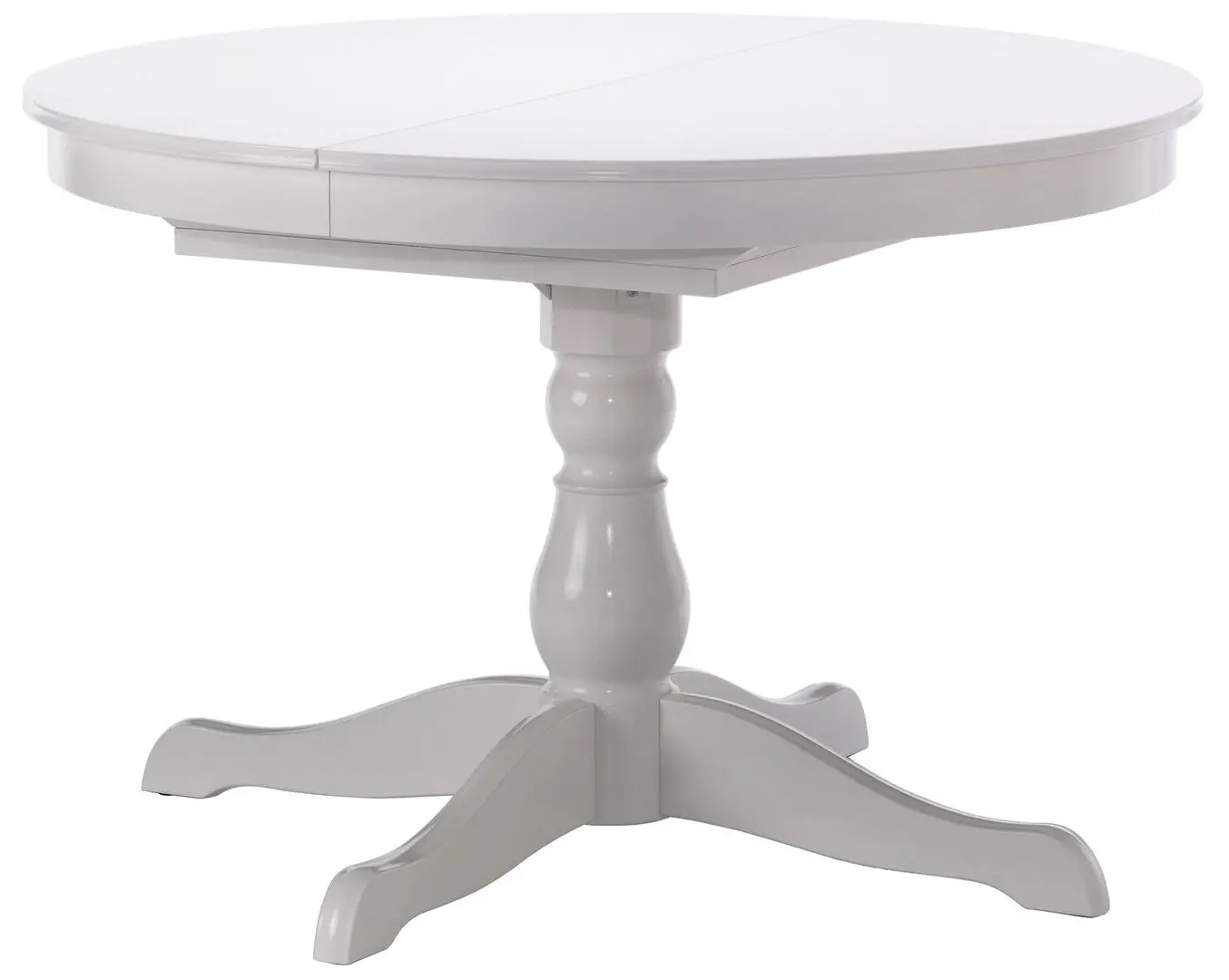 Set masa scaune Ikea Ingatorp 110x155 Alb (1+4) - 3