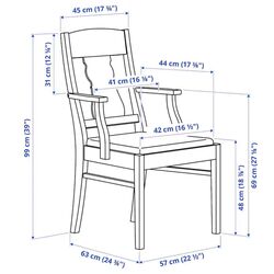 Set masa scaune Ikea Ingatorp 110x155 Alb (1+4) Thumb