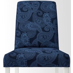 Обеденный набор Ikea Ingatorp/Bergmund/Kvillsfors 110/155см 1+4 (Белый/Синий) Thumb