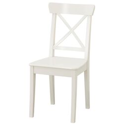 Обеденный набор Ikea Ingatorp/Ingolf 155/215см 1+6 (Белый) Thumb