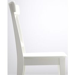 Обеденный набор Ikea Ingatorp/Ingolf 155/215см 1+6 (Белый) Thumb