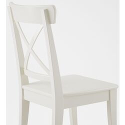 Обеденный набор Ikea Ingatorp/Ingolf 155/215см 1+6 (Белый) Thumb