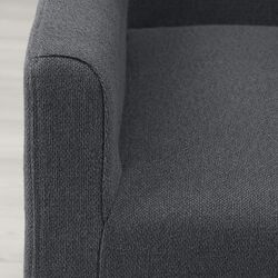 Set masa scaune Ikea Ingatorp/Ingolf 155x215x87 Negru/Sporda Gri Inchis (1+6) Thumb