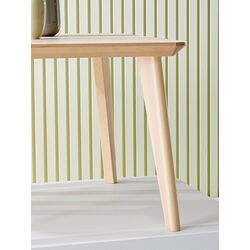 Set masa scaune Ikea Lisabo/Alvsta 140x78cm 1+4 (Furnir frasin/Ratan/Alb) Thumb