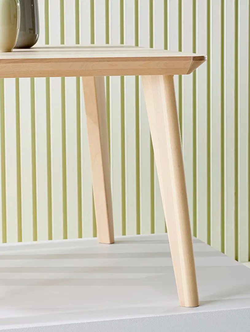 Set masa scaune Ikea Lisabo/Alvsta 140x78cm 1+4 (Furnir frasin/Ratan/Alb) - 8