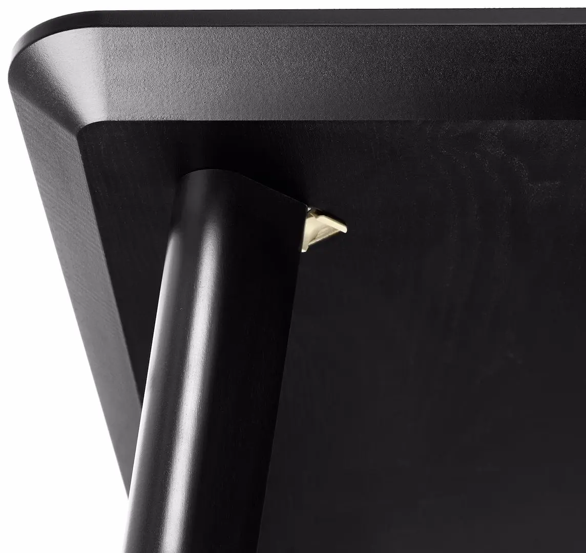 Set de sufragerie Ikea Lisabo/Alvsta 140x78cm 1+4 (Negru/Ratan)