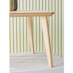 Set masa scaune Ikea Lisabo/Alvsta 88x78cm 1+2 (Furnir frasin/Ratan/Alb) Thumb