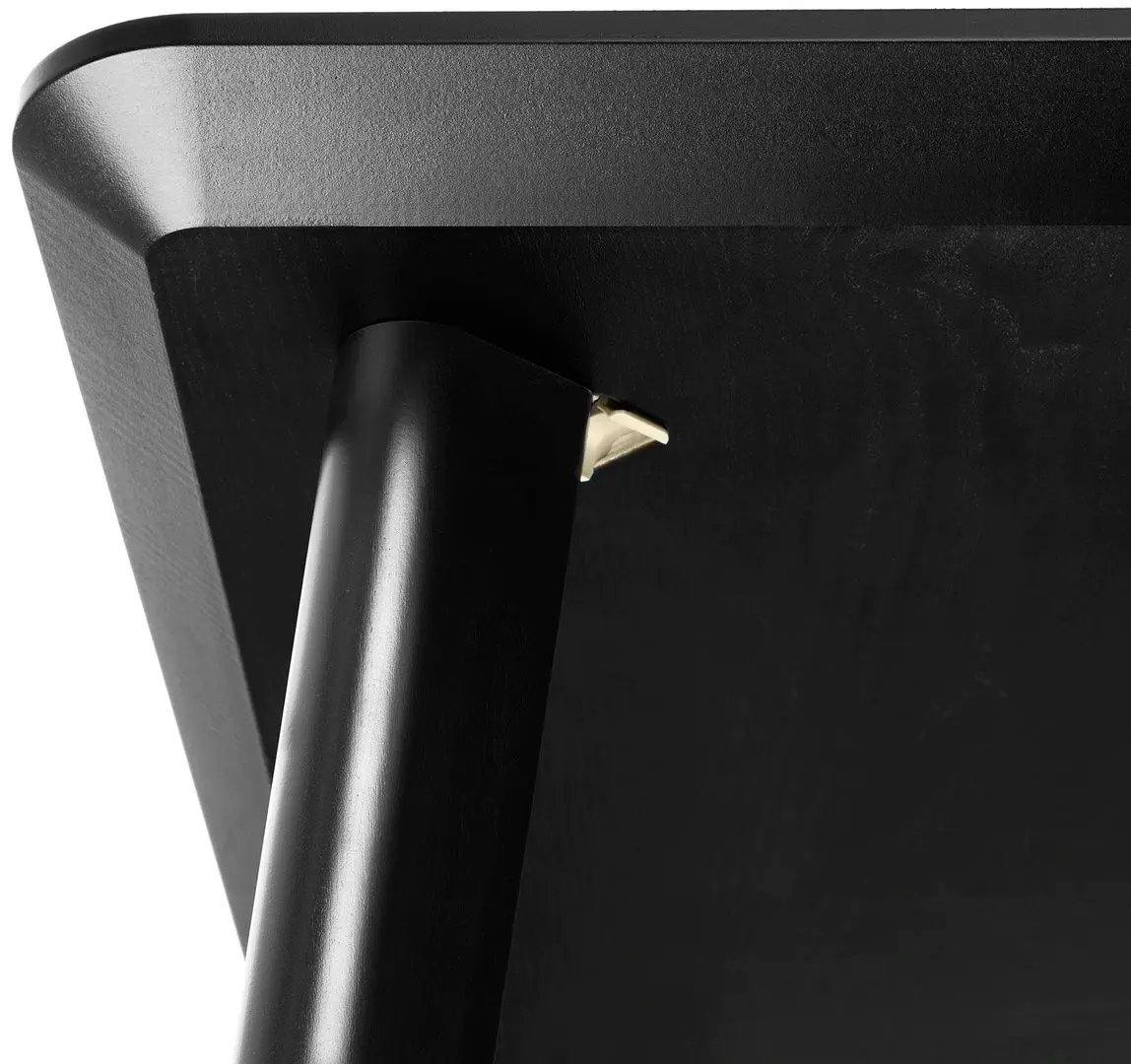 Set masa scaune Ikea Lisabo/Idolf 140x78 Negru (1+4)