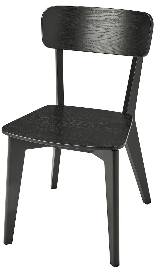 Обеденный набор Ikea Lisabo 140x78см 1+4 (Черный)