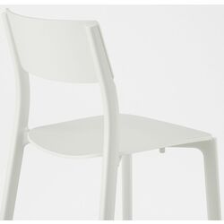 Set de sufragerie Ikea Lisabo/Janinge 140x78cm Furnir Frasin/Alb (1+4) Thumb