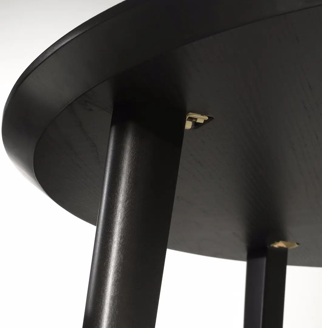 Set masa scaune Ikea Lisabo/Karlpetter/Gunnared 105cm 1+4 (Negru/Verde deschis) - 4