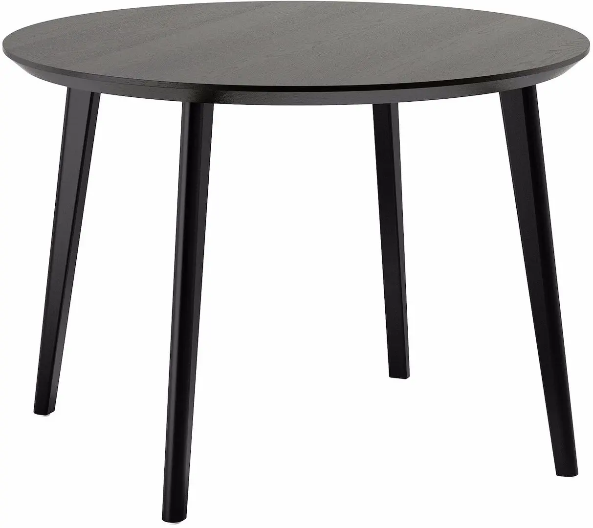 Set masa scaune Ikea Lisabo/Karlpetter/Gunnared 105cm 1+4 (Negru/Verde deschis) - 3