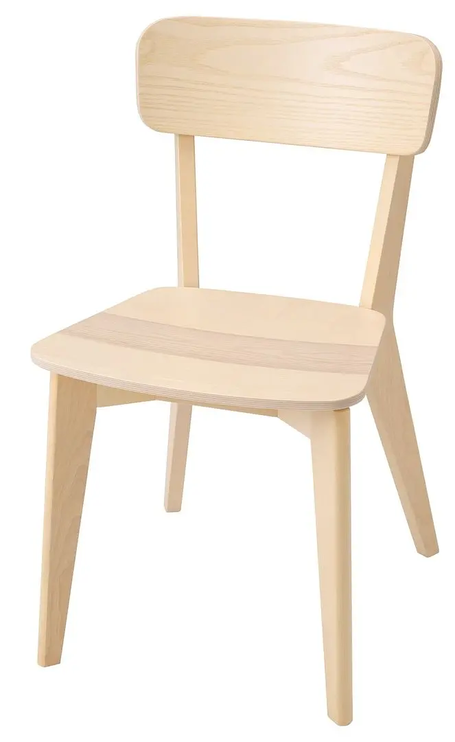 Set de sufragerie Ikea Lisabo 88cm 1+2 (Furnir frasin)