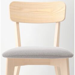 Set de sufragerie Ikea Lisabo/Tallmyra 105cm 1+4 (Frasin/Gri) Thumb