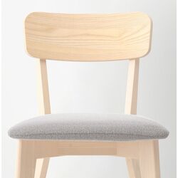 Set de sufragerie Ikea Lisabo/Tallmyra 140x78cm 1+4 (Frasin/Gri) Thumb