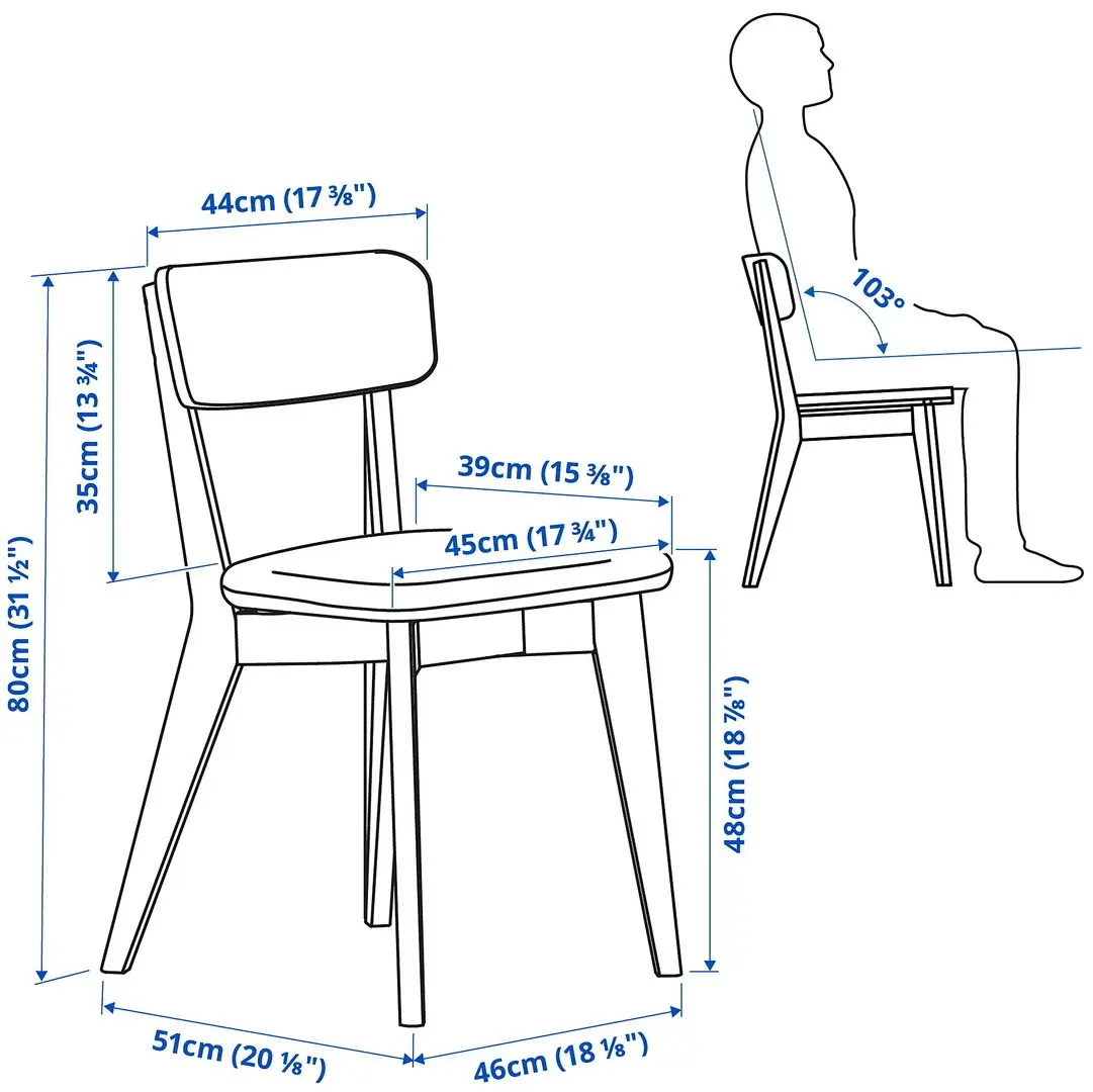 Set de sufragerie Ikea Lisabo/Tallmyra 140x78cm 1+4 (Frasin/Gri)