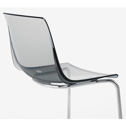 Set masa scaune Ikea Mariedamm/Tobias 105 1+4 (Aspect marmura neagra/Gri/Crom) Thumb