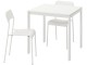 Set de sufragerie Ikea Melltorp/Adde 75cm 1+2 (Alb)