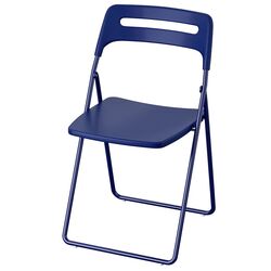 Set masa scaune Ikea Melltorp/Nisse 75cm Alb/Lila Inchis (1+2) Thumb