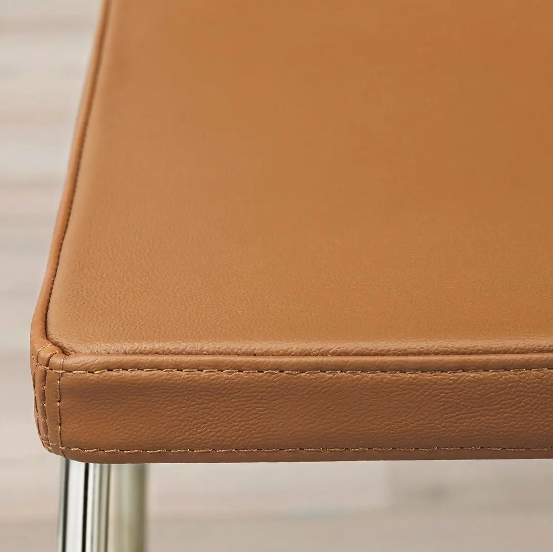 Set masa scaune Ikea Morbylanga/Bernhard 140X85 Furnir stejar/Mjuk Maro-auriu (1+4)