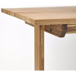 Set masa scaune Ikea Nackanas/Bergmund/Kvillsfors 140cm 1+4 (Acacia/Albastru/Negru) Thumb