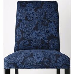 Set masa scaune Ikea Nackanas/Bergmund/Kvillsfors 140cm 1+4 (Acacia/Albastru/Negru) Thumb