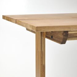 Set de sufragerie Ikea Nackanas/Skogsbo 140cm 1+4 (Acacia/Maro inchis) Thumb