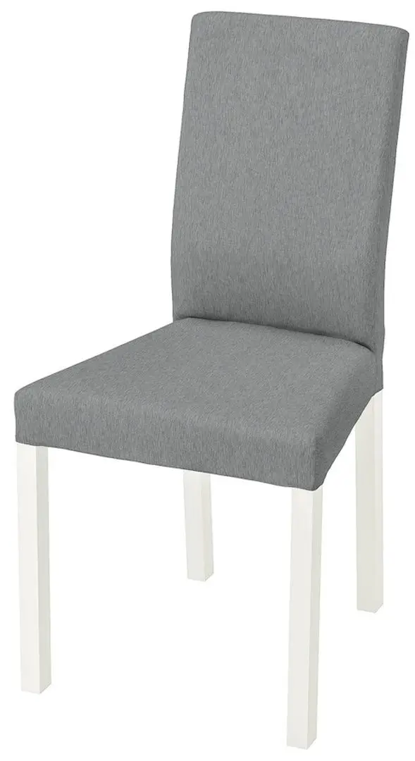 Set masa scaune Ikea Norberg/Kattil/Knisa 74cm 1+2 (Alb/Gri)