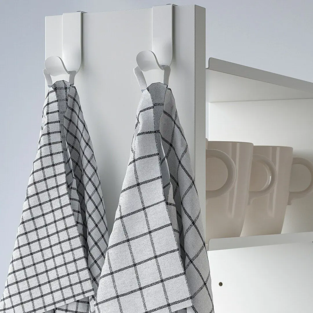 Обеденный набор Ikea Norberg/Kattil/Knisa 1+2 (Белый/Серый)