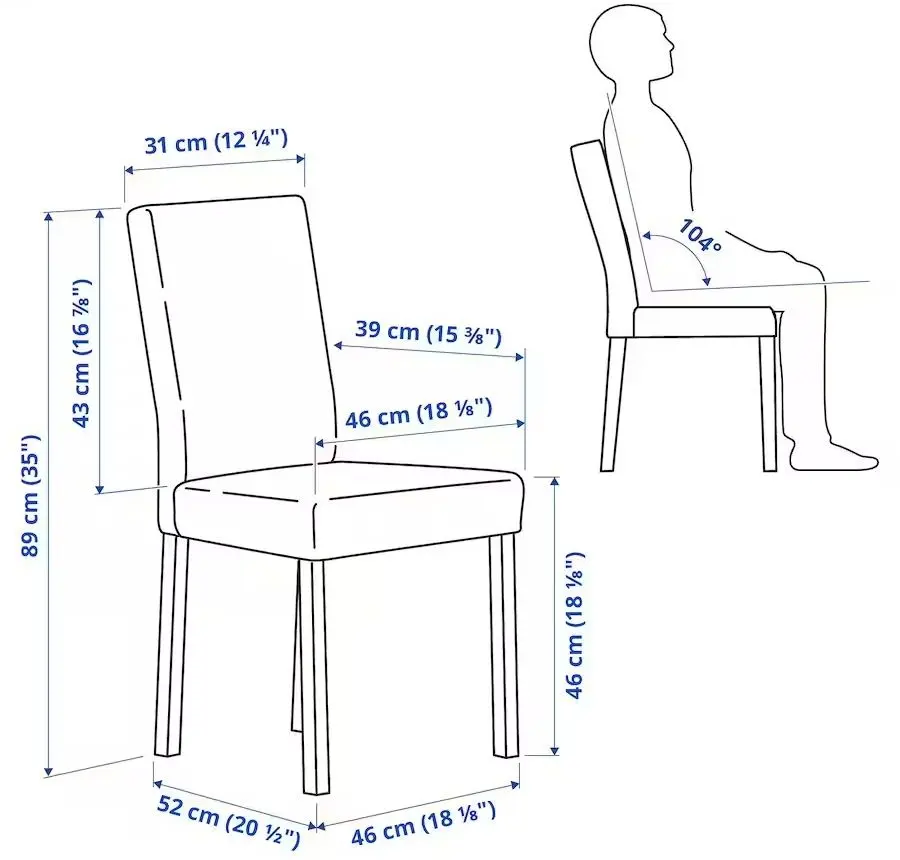 Обеденный набор Ikea Norberg/Kattil/Knisa 1+2 (Белый/Серый)