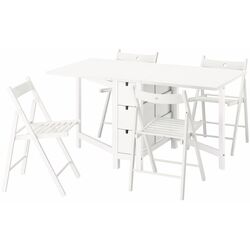 Обеденный набор Ikea Norden/Frosvi 26/89/152 1+4 (Белый) Thumb