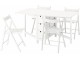 Set masa scaune Ikea Norden/Frosvi 26/89/152 1+4 (Alb)