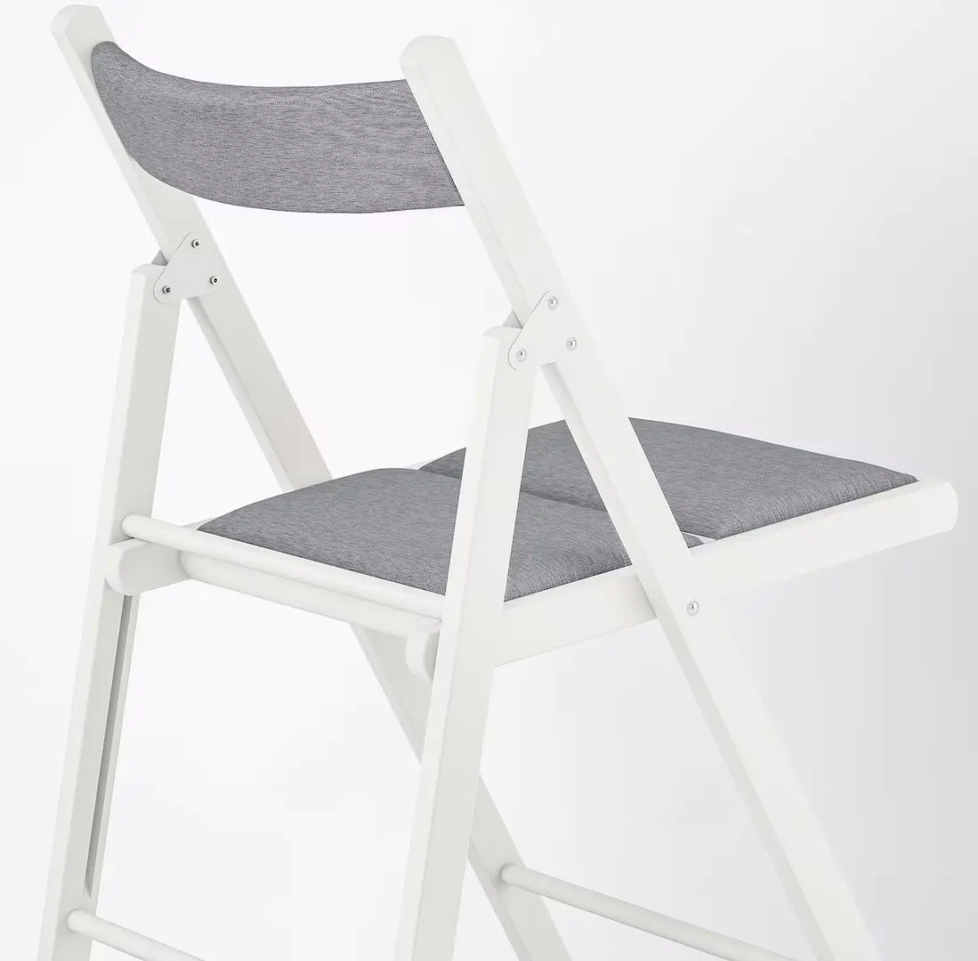 Set masa scaune Ikea Norden/Frosvi/Knisa 26/89/152cm 1+4 (Alb/Gri)