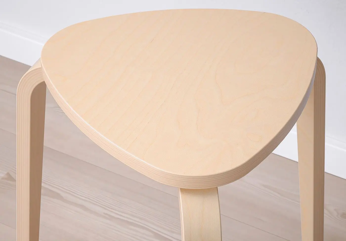 Обеденный набор Ikea Norden/Kyrre 26/89/152см 1+4 (Белый/Береза)