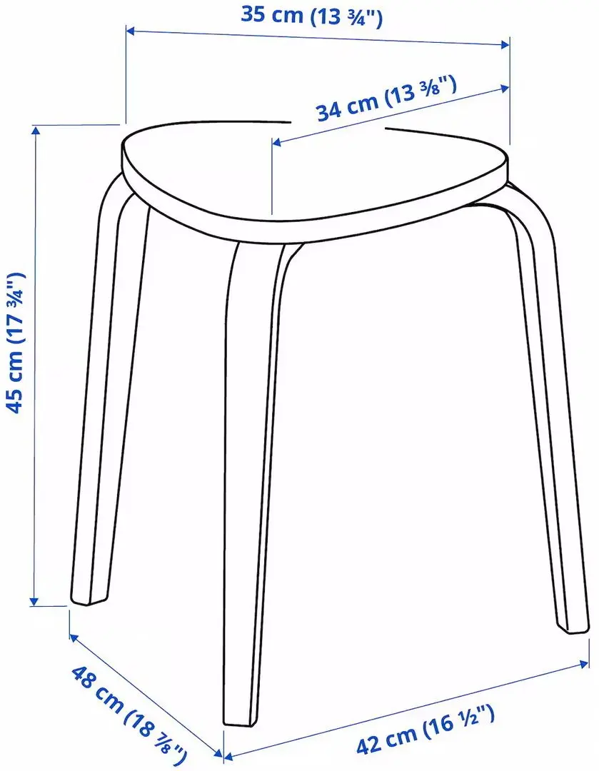 Обеденный набор Ikea Norden/Kyrre 26/89/152см 1+4 (Белый/Береза)