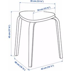 Обеденный набор Ikea Norden/Kyrre 26/89/152см 1+4 (Береза) Thumb