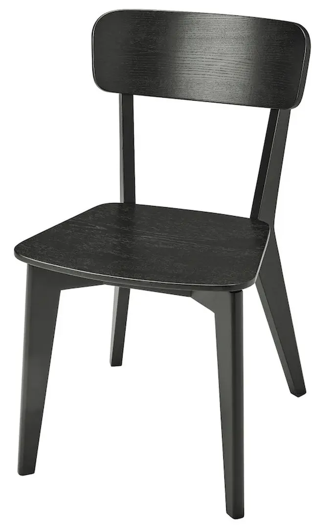 Обеденный набор Ikea Norden/Lisabo 26x89x152 Береза/Черный (1+4) - 3