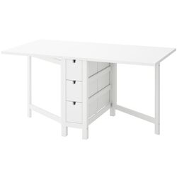 Set masa scaune Ikea Norden/Teodores 26/89/152cm 1+4 (Alb) Thumb