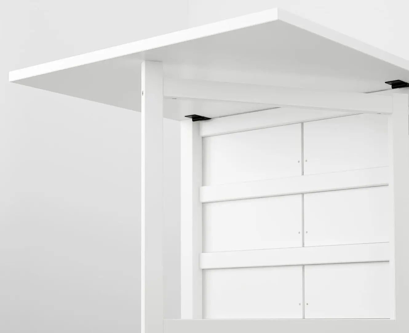 Set masa scaune Ikea Norden/Teodores 26/89/152cm 1+4 (Alb)