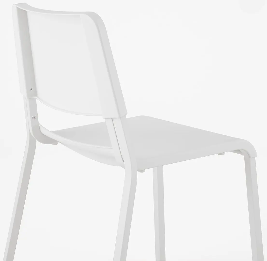 Set masa scaune Ikea Norden/Teodores 26/89/152cm 1+4 (Mesteacan/Alb)