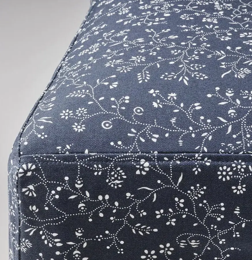 Set masa scaune Ikea Nordviken/Bergmund/Ryrane 152/223cm 1+4 (Negru/Albastru inchis)