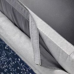 Set masa scaune Ikea Nordviken/Bergmund/Ryrane 152/223cm 1+4 (Negru/Albastru inchis) Thumb