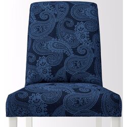 Set masa scaune Ikea Nordviken/Bergmund/Kvillsfors 152/223cm 1+4 (Alb/Albastru) Thumb