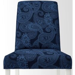 Set masa scaune Ikea Nordviken/Bergmund/Kvillsfors 74/104cm 1+2 (Alb/Albastru) Thumb