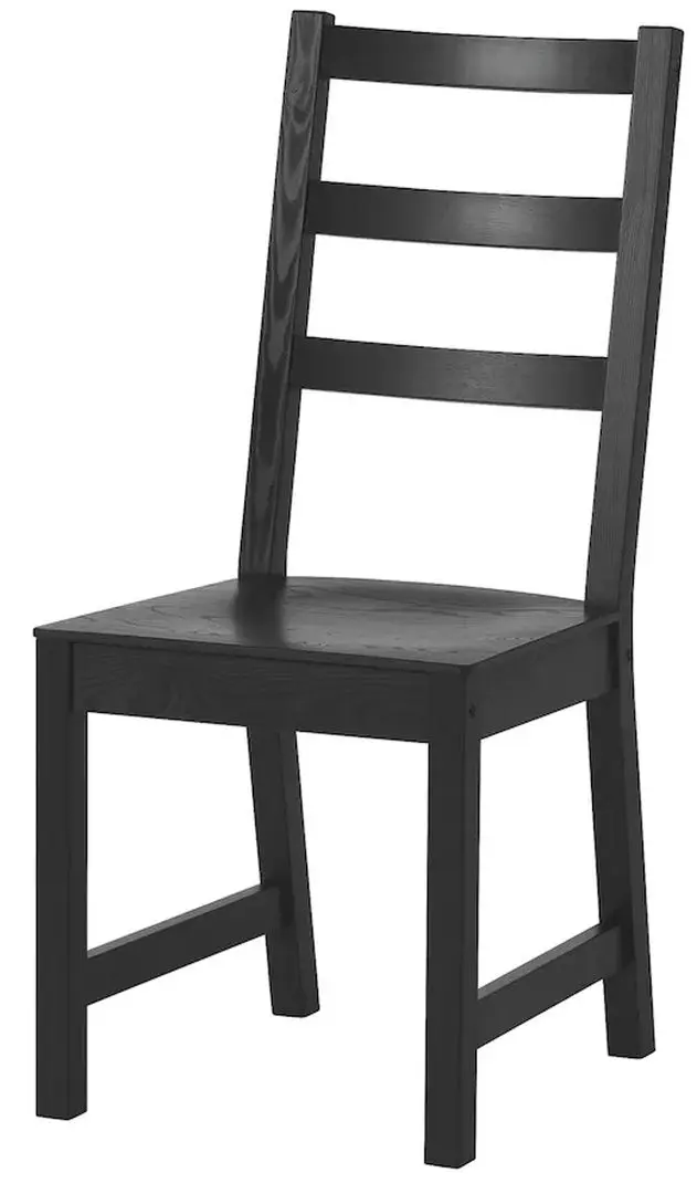 Set masa scaune Ikea Nordviken 210/289x105cm 1+6 (Negru)