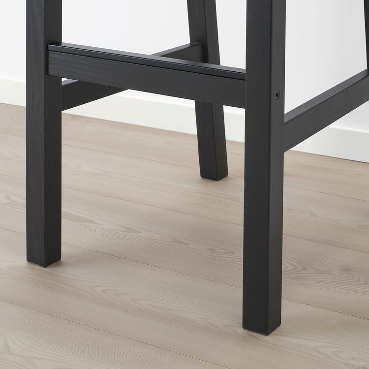 Set de sufragerie Ikea Nordviken 1+4 (Negru)