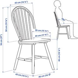 Обеденный набор Ikea Nordviken/Skogsta 210/289см 1+6 (Белый/Акация) Thumb