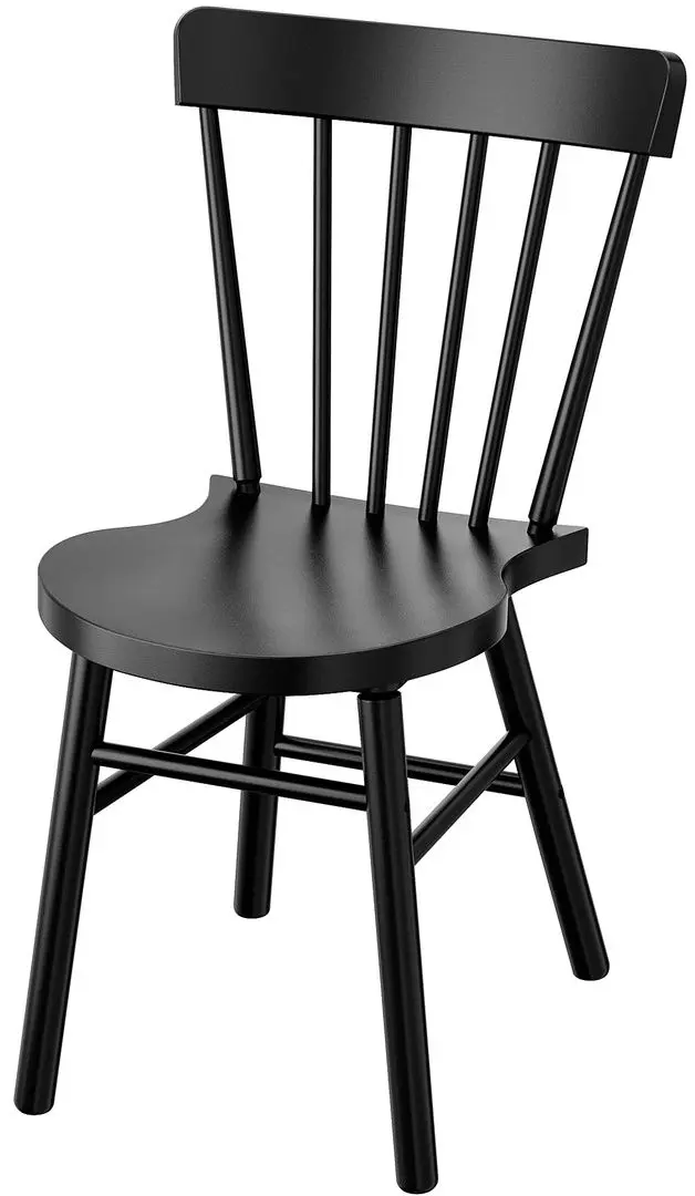 Set masa scaune Ikea Norraker/Norraryd 74x74 Mesteacan/Negru (1+2)